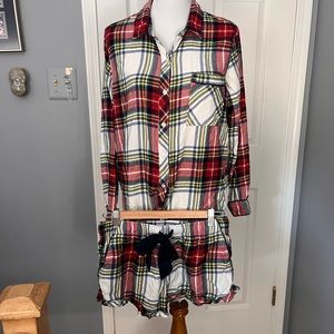 Aerie Flannel Pajama Set